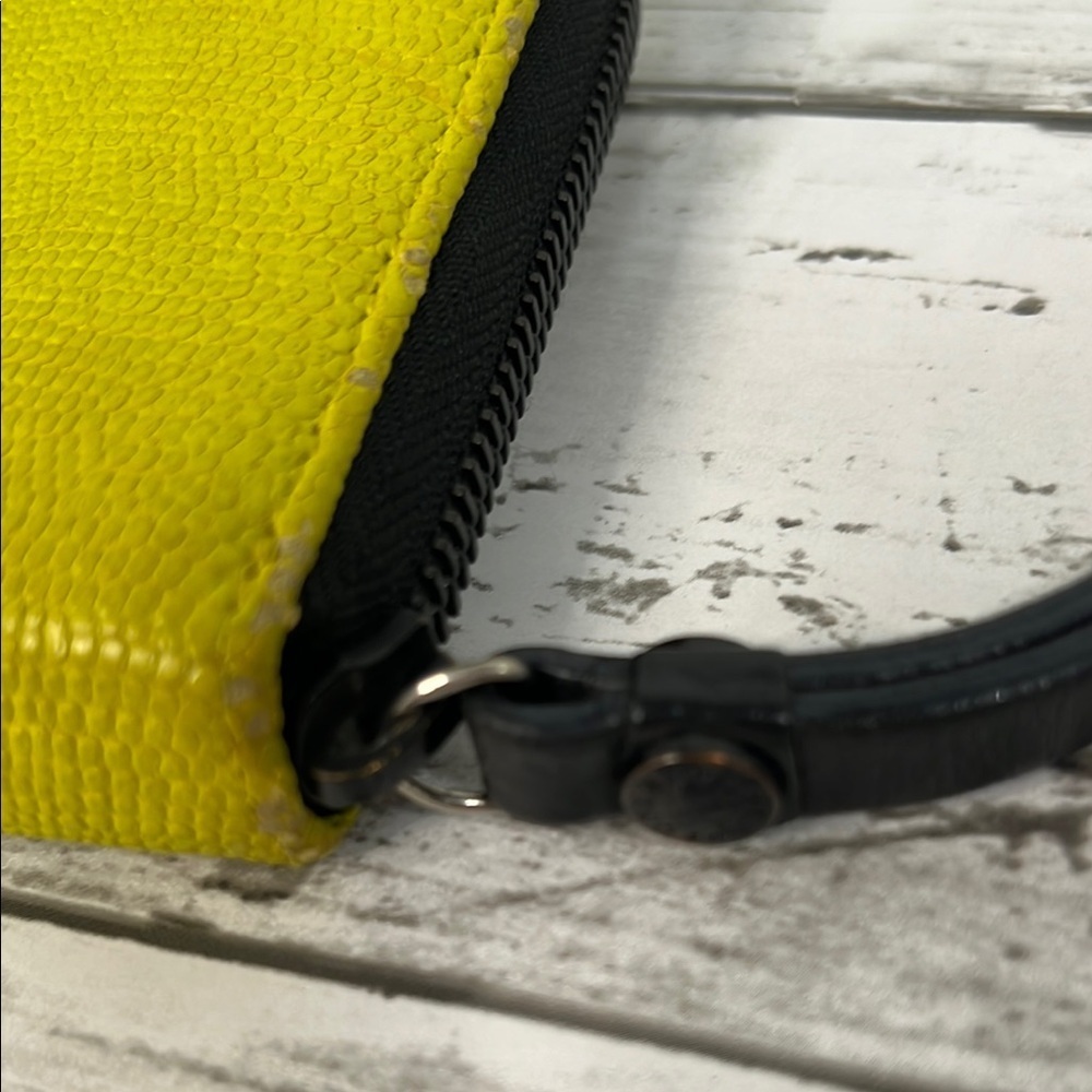 Furla Yellow and Black Wallet - Picture 7 of 12